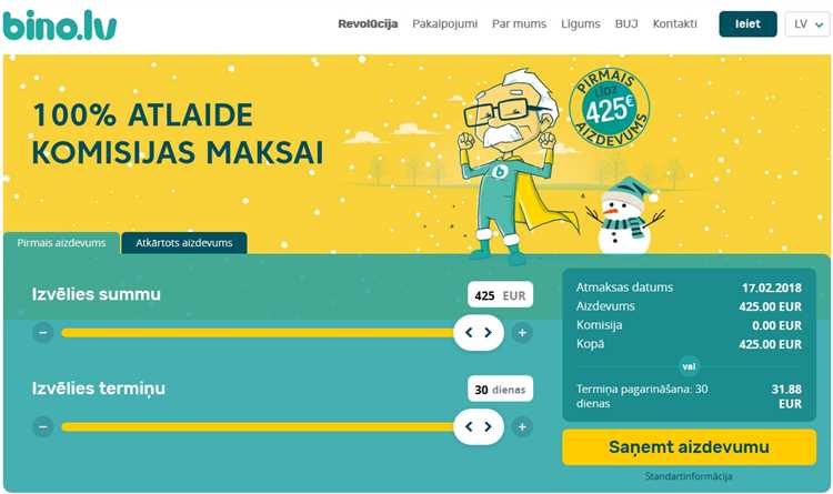 Iegūsti ātro kredītu no Bino