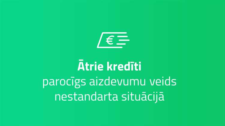 Atrie krediti bez procentiem Latvijā
