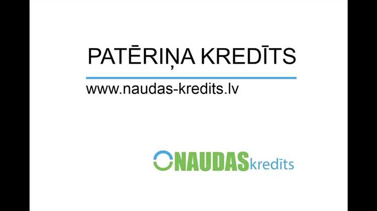 Izdevīgākie patēriņa kredīti