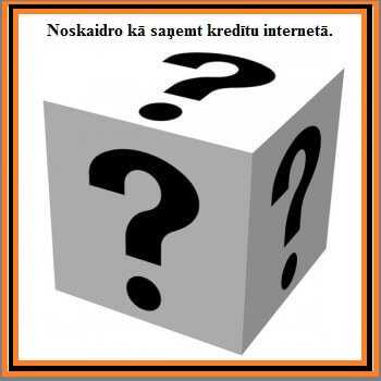 Izvēlies kreditētāju