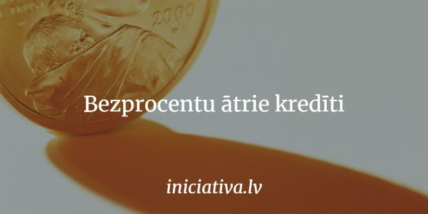 bezprocentu kredīts